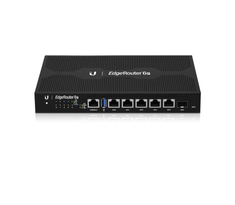449527 UBIQUITI Router 5x1GbE 1xSFP PoE ER-6P-EU