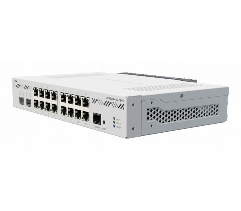 449594 Mikrotik Router Przewodowy CCR2004-16G-2S+PC 