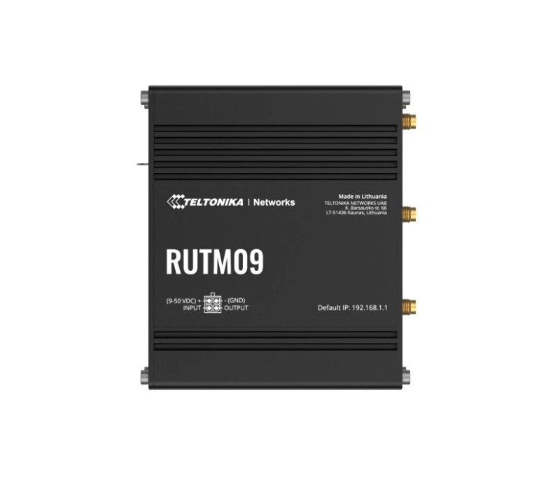449728 TELTONIKA Router LTE RUTM09 (Cat6),2xSIM,1xWAN,3xLAN, 4xGbE,GNSS
