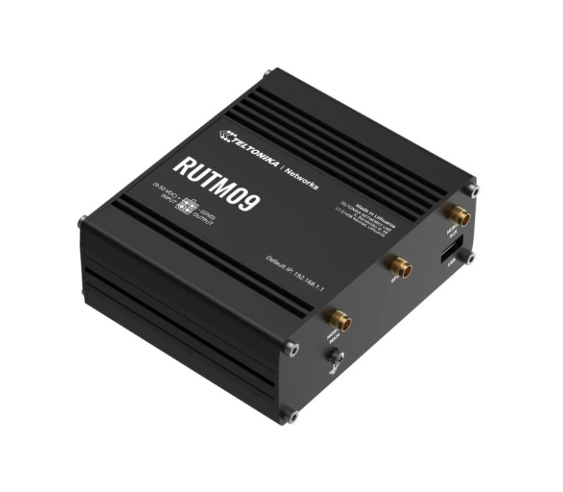 449730 TELTONIKA Router LTE RUTM09 (Cat6),2xSIM,1xWAN,3xLAN, 4xGbE,GNSS