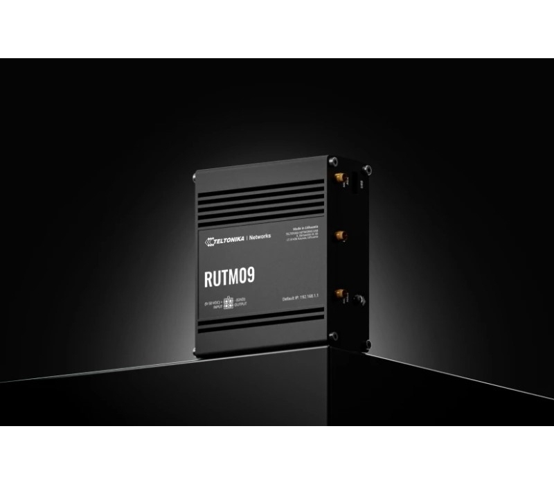 449733 TELTONIKA Router LTE RUTM09 (Cat6),2xSIM,1xWAN,3xLAN, 4xGbE,GNSS