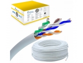 449751 Extralink Kabel sieciowy CAT5E UTP(U/UTP) V2 wewnętrzny 100M skrętka 