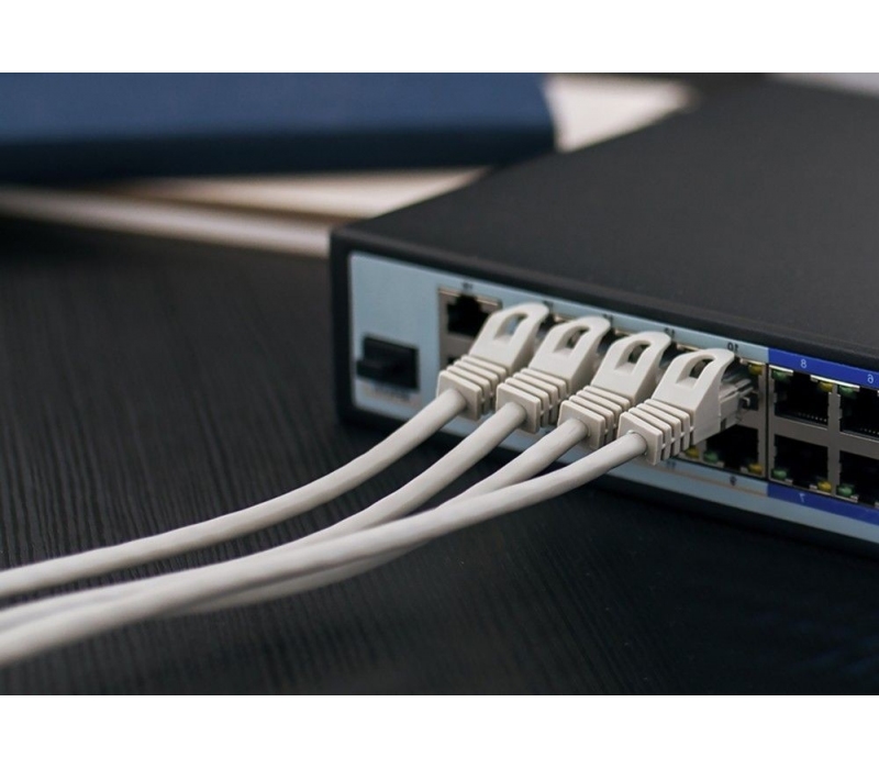449771 Extralink Kabel sieciowy CAT6 UTP (U/UTP) V2 wewnętrzny 100M skrętka