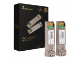 449806 Extralink Moduł SFP28 25G 2-Pak 25Gbps,LC/UPC Duplex, 1310nm,  10km, single mode, DOM 
