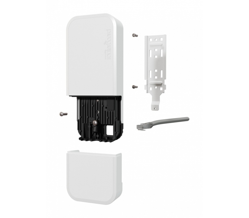 449823 Mikrotik Zewnętrzny punkt dostępowy  wAP ax Wi-Fi 6 AX3000, 2x GE, PoE IN, wAPG-5HaxD2HaxD 