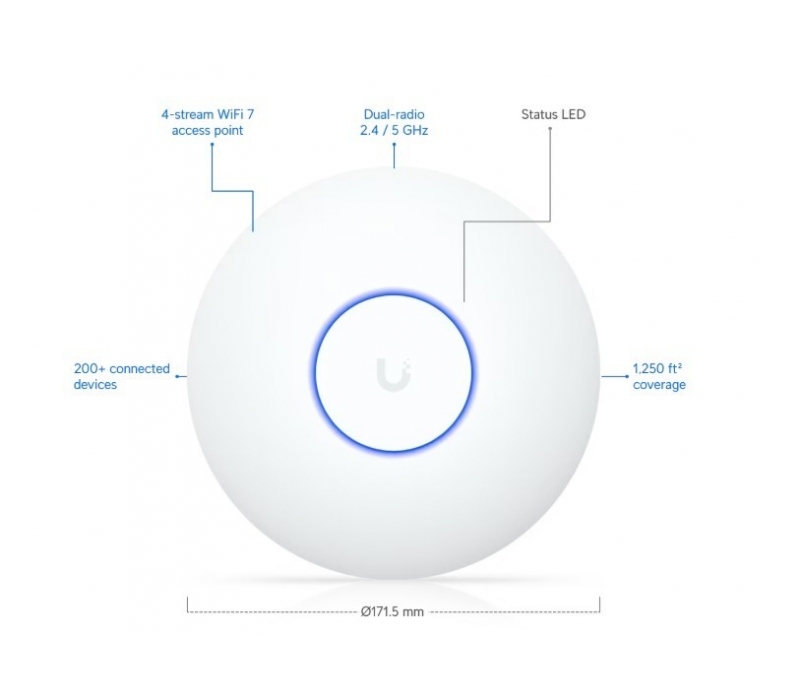 449844 UBIQUITI Punkt dostępu U7-Lite