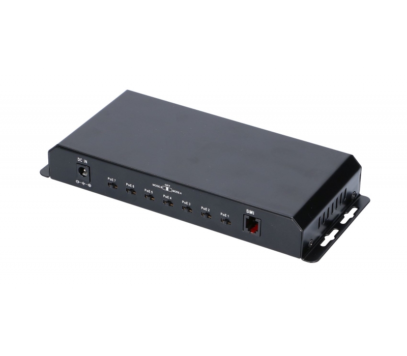449964 Extralink Przełącznik Gigabit PoE 8-7 port 24V 60W