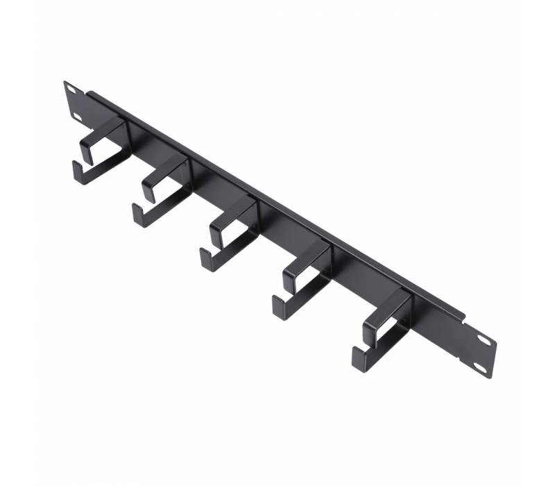 450039 Extralink Organizer kabli 1U czarny 