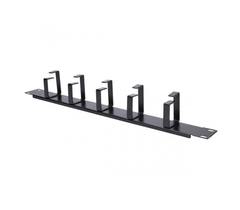 450040 Extralink Organizer kabli 1U czarny 