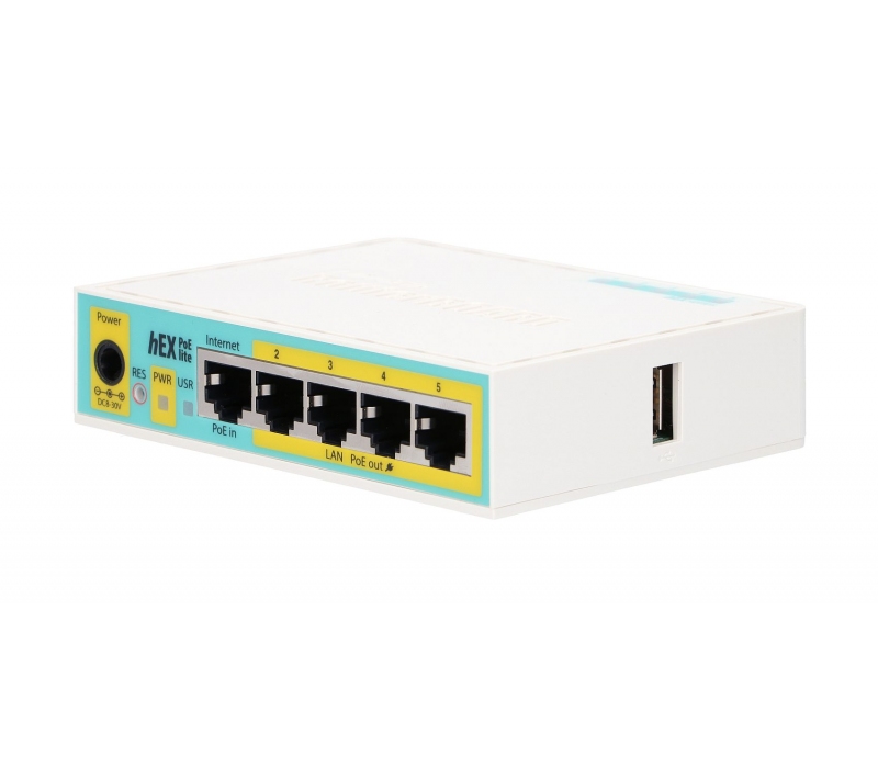 450060 Mikrotik Router xDSL 1xWAN 4xLANPoE RB750UPr2 