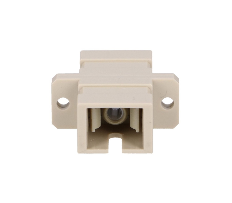 450089 Extralink SC/UPC | Adapter | Wielomodowy, Simplex, Szary