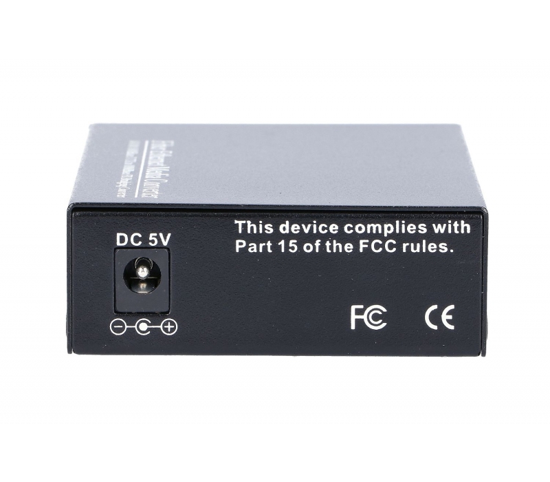 450234 Extralink Media konwerter Sedir 1xSFP 1xRJ45 