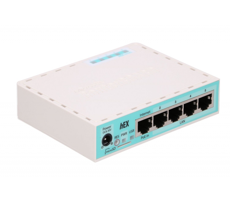 450253 Mikrotik Router xDSL 1xWAN 4xLAN RB750Gr3 