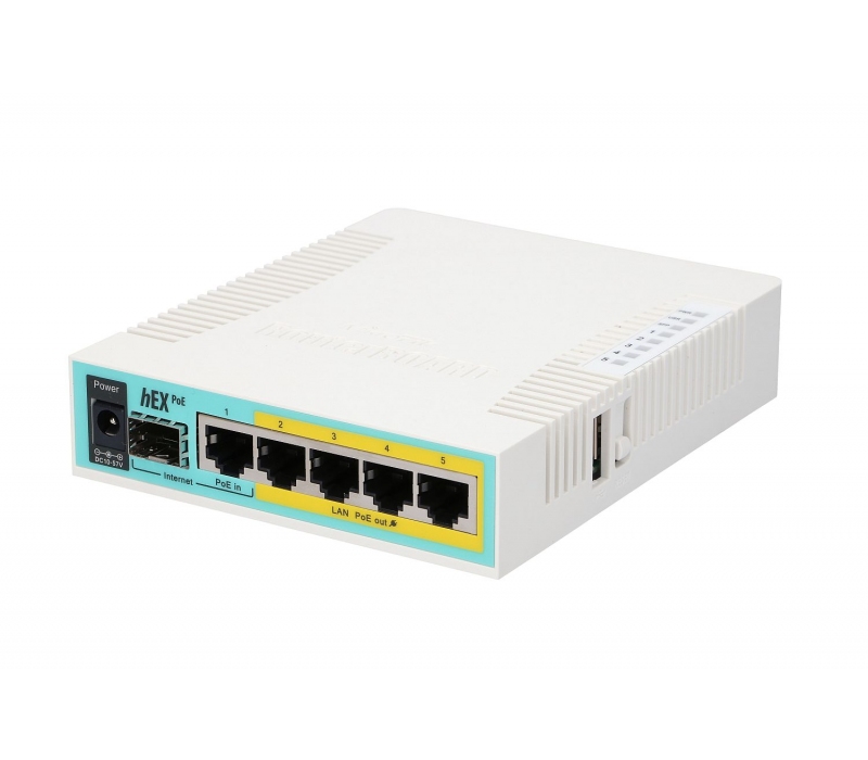 450308 Mikrotik Router xDSL 1xWAN 4xLAN SFP RB960PGS 