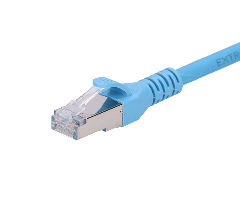 450517 Extralink Kat.6A S/FTP 2m | Patchcord LAN | Miedź Kabel sieciowy skrętka 10Gbit/s
