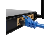 450521 Extralink Kat.6A S/FTP 2m | Patchcord LAN | Miedź Kabel sieciowy skrętka 10Gbit/s