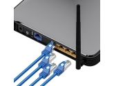 450541 Extralink Kat.6A S/FTP 10m | Patchcord LAN | Miedź Kabel sieciowy skrętka 10Gbit/s
