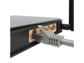 450717 Extralink Kat.5e UTP 0.5m | Patchcord LAN | Miedź Kabel sieciowy skrętka