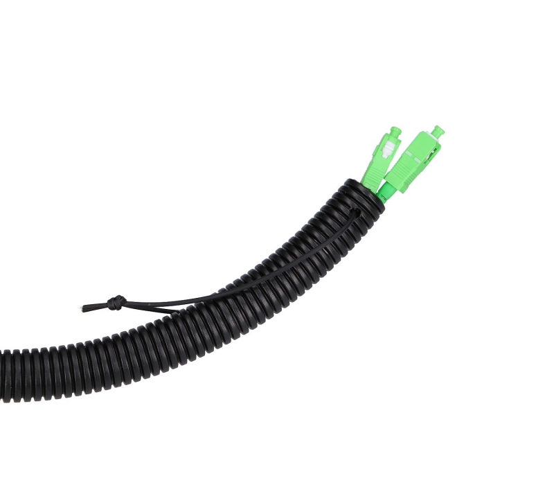 450773 Extralink 2J SC/APC-SC/APC | Patchcord | Jednomodowy, Zewnętrzny, Duplex, G657A2, 125m