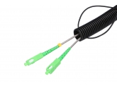 450774 Extralink 2J SC/APC-SC/APC | Patchcord | Jednomodowy, Zewnętrzny, Duplex, G657A2, 125m