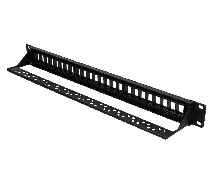 450910 Extralink 24 Port UTP | Patchpanel | Modularny, 24 porty