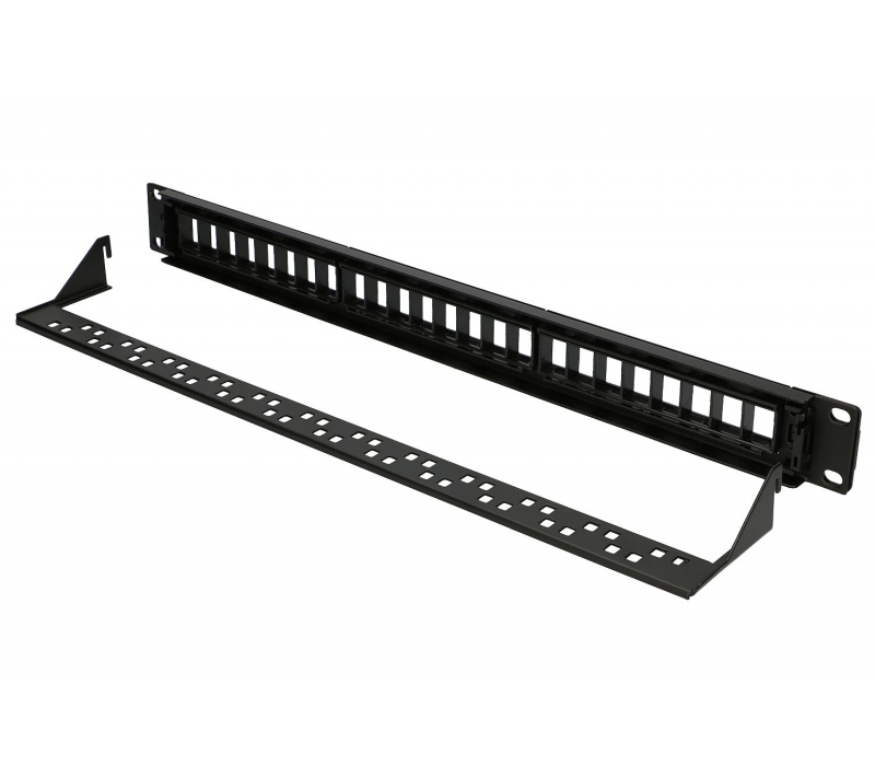 450911 Extralink 24 Port UTP | Patchpanel | Modularny, 24 porty