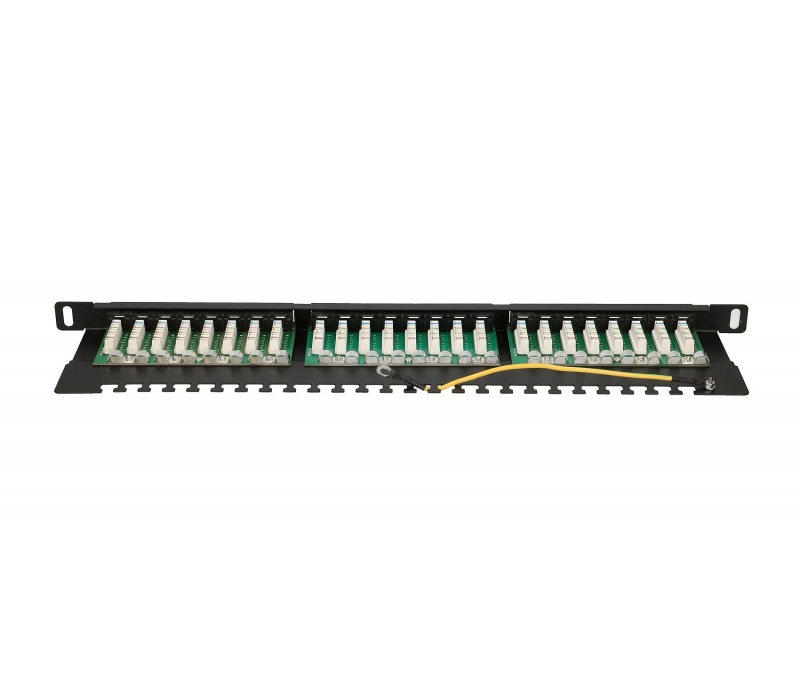 450915 Extralink CAT6 UTP 0,5U | Patchpanel | 24 porty