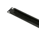450920 Extralink Organizer kabli czarny, szczotka 