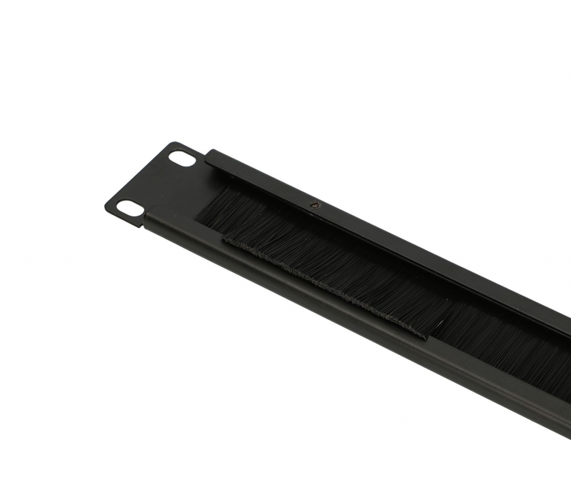 450920 Extralink Organizer kabli czarny, szczotka 