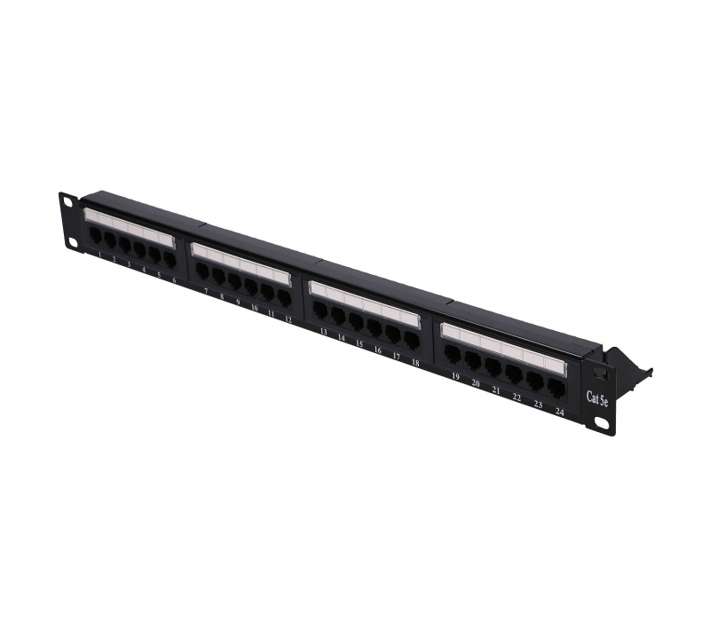 450925 Extralink CAT5E UTP V2 | Patchpanel | 24 porty