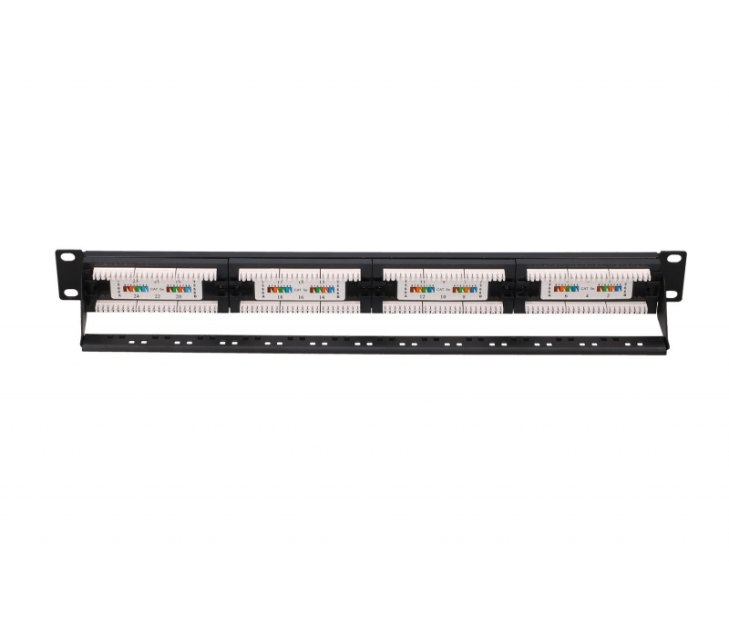 450927 Extralink CAT5E UTP V2 | Patchpanel | 24 porty
