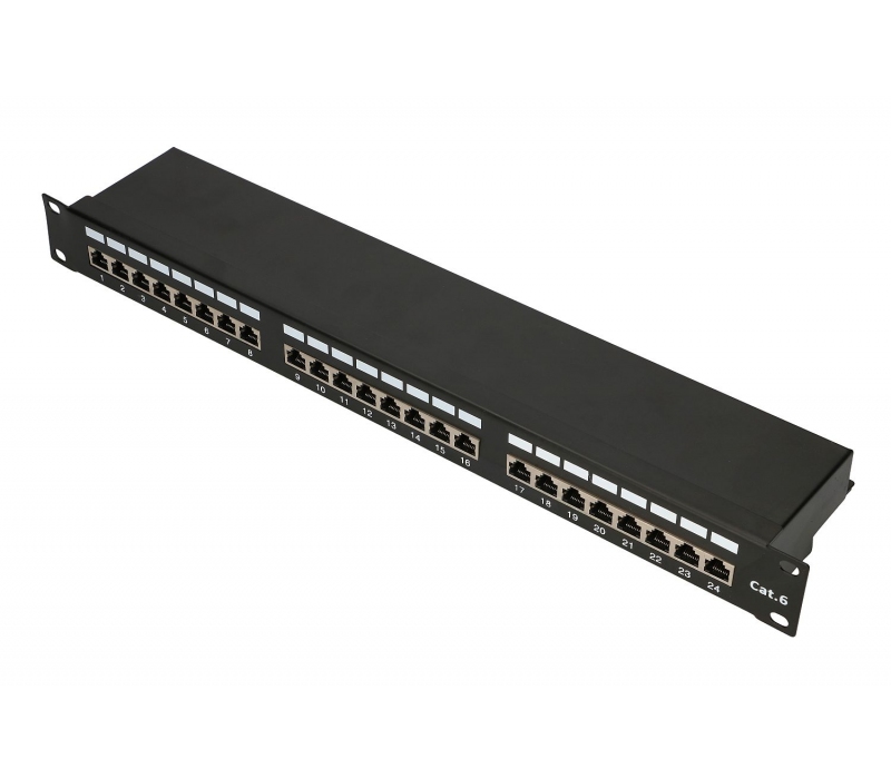 450945 Extralink CAT6 STP V2 | Patchpanel | 24 porty
