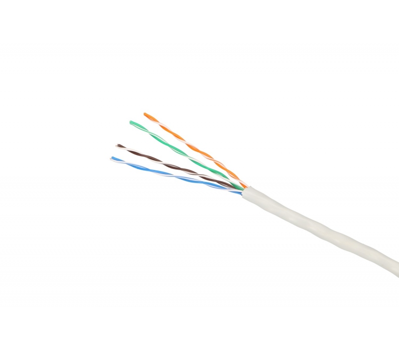 450987 Extralink CAT5E UTP (U/UTP) V2 Wewnętrzny | Kabel sieciowy skrętka | 305M
