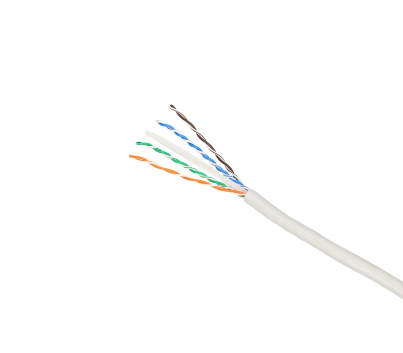 450993 Extralink CAT6 UTP (U/UTP) V2 Wewnętrzny | Kabel sieciowy skrętka | 305M
