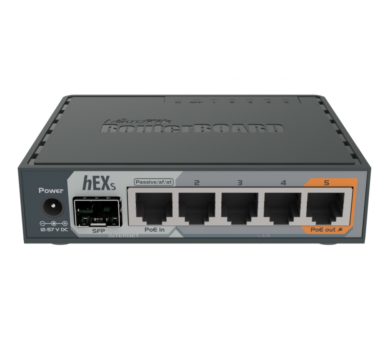 451127 Mikrotik Router xDSL 1xWAN 4xLAN SFP RB760iGS 