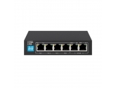 451318 Extralink Przełącznik EUROS V2 6 portów POE SWITCH 4 porty 10-100MBPS POE + 2 porty UPLINK 802.3AF 60W