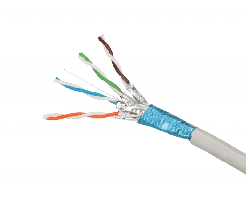 451494 Extralink CAT6A FTP (F/FTP) V2 Wewnętrzny | Kabel sieciowy skrętka | 500M LSZH