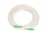 451513 Extralink SC/APC-SC/APC | Patchcord | LSOH, Jednomodowy, Simplex, G.657A2, 3mm, 10m, biały