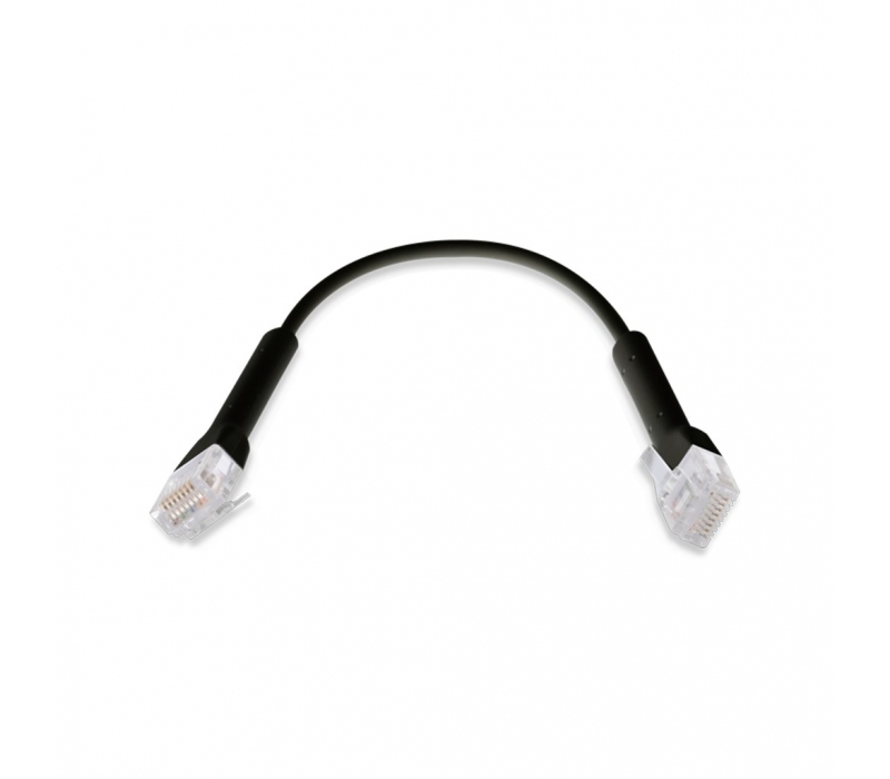 451653 UBIQUITI Ubiquiti U-Cable-Patch-RJ45-BK | Kabel miedziany | UniFi Cable, RJ45, 0,1m, Czarny