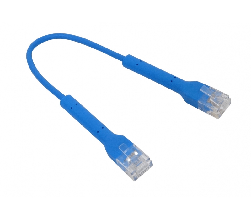 451666 UBIQUITI Ubiquiti U-Cable-Patch-RJ45-BL | Kabel miedziany | UniFi Cable, RJ45, 0,1m, Niebieski