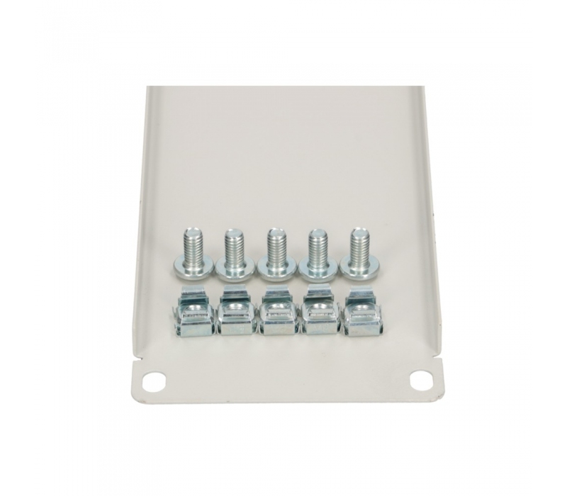 451750 Extralink 2U 19" | Panel frontowy | Szary