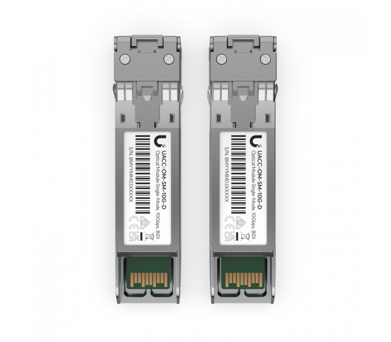 451880 UBIQUITI Ubiquiti UACC-OM-SM-10G-D-2 | Moduł SFP+ | SM, Duplex LC, 10Gbps, 10km