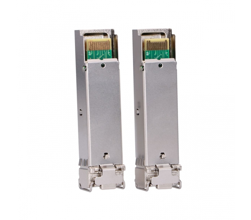 452066 Extralink SFP 1.25G 2-pack | Moduł SFP | 1,25Gbps, LC/UPC, 1310nm, 20km, single mode, DOM