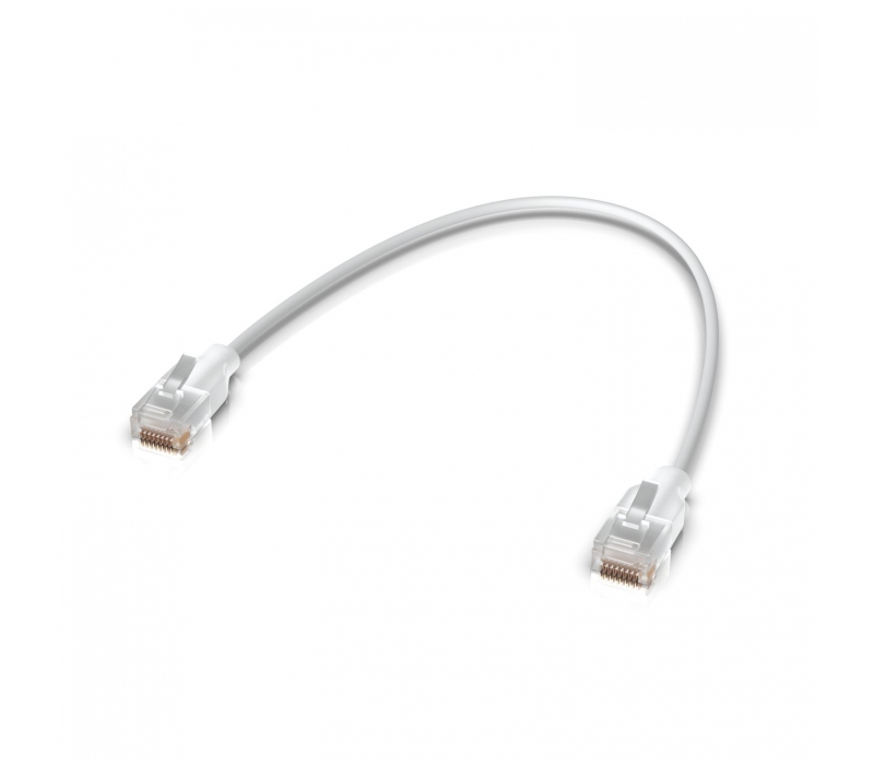 452137 UBIQUITI Ubiquiti UACC-Cable-Patch-EL-0.15m-W-24 | Patchcord LAN Etherlighting | Cat.6, 0.15m