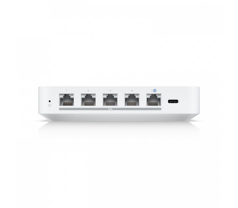 452180 UBIQUITI Ubiquiti UXG-Max | Brama UniFi | Gateway Max, 4x 2.5 GbE RJ45 LAN, 1x 2.5 GbE RJ45 WAN, USB-C