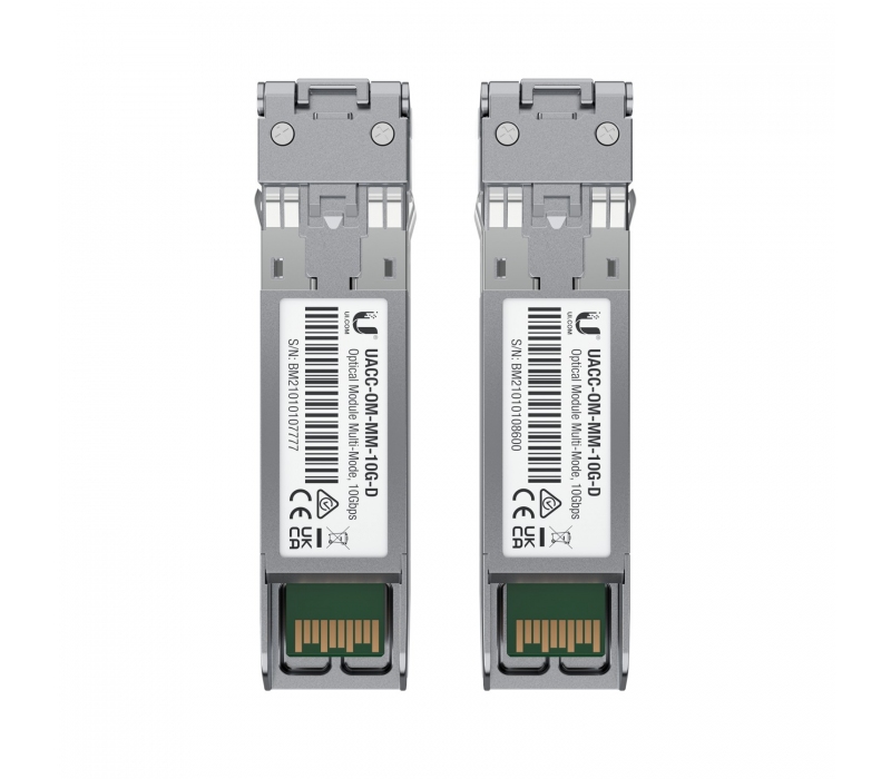 452220 UBIQUITI Ubiquiti UACC-OM-MM-10G-D-20 | Moduł SFP+ | 20-pack, Duplex LC, MM, 850nm, 10Gbps, 300m