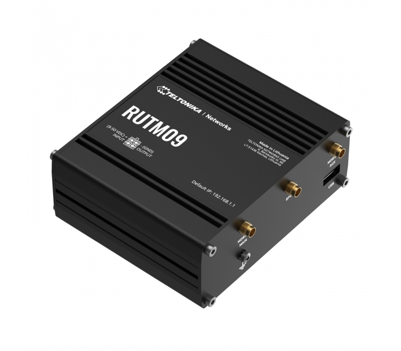452295 TELTONIKA Router LTE RUTM09 (Cat6),2xSIM,1xWAN,3xLAN, 4xGbE,GNSS