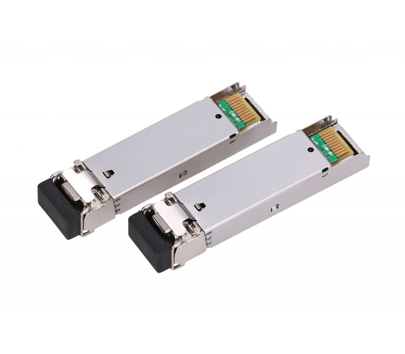 452448 Extralink SFP 1.25G | Moduł SFP WDM | 1,25Gbps, 1310/1550nm, single mode, 20km, LC, DOM, para