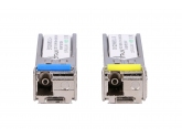 452449 Extralink SFP 1.25G | Moduł SFP WDM | 1,25Gbps, 1310/1550nm, single mode, 20km, LC, DOM, para