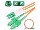 Extralink SC/APC-LC/APC | Patchcord | Wielomodowy, OM2, Duplex, 3mm, 3m